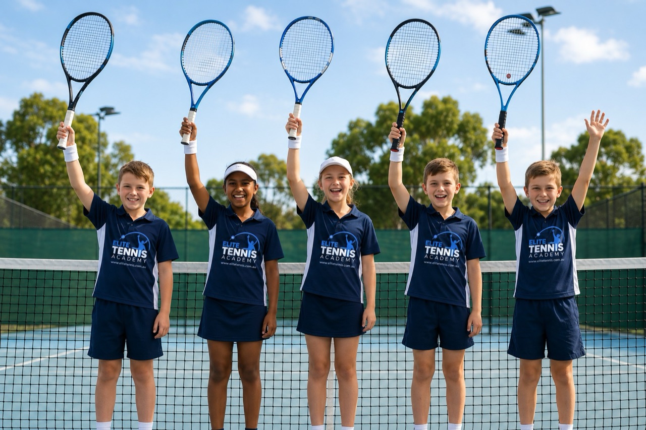Coaching session at East Coburg Tennis Club